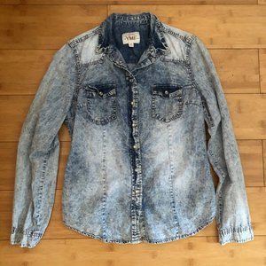 Denim Acid Wash YMI Shirt Jacket